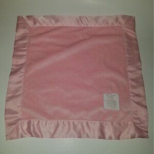 Carter's Child of Mine Little Blanket of Mine Square Lovey 16x16 Solid Pink Baby